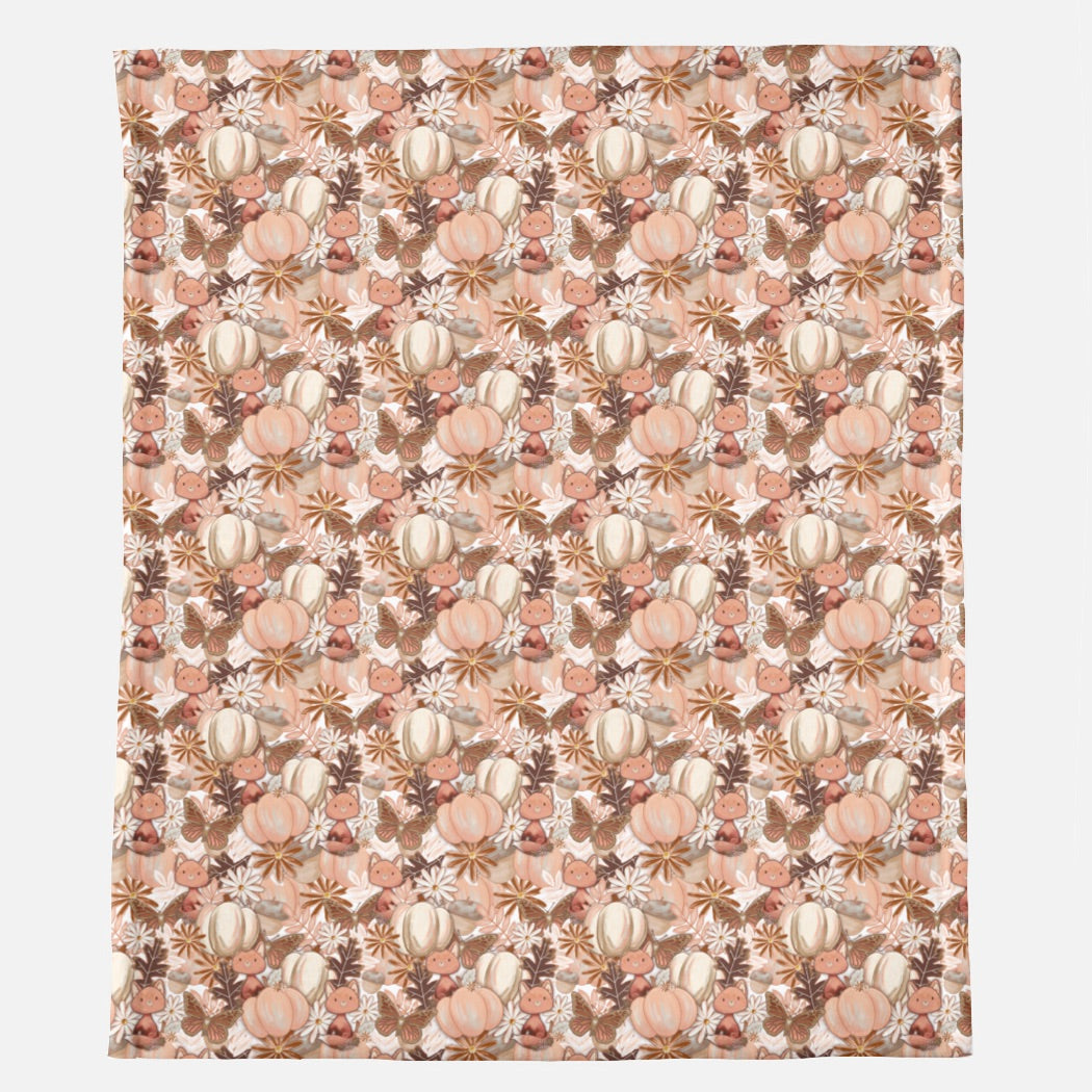 Hello Autumn Minky Blanket