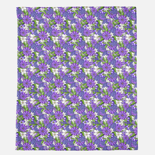 Violet Minky Blanket