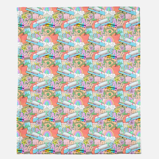 Teach 'Em Minky Blanket