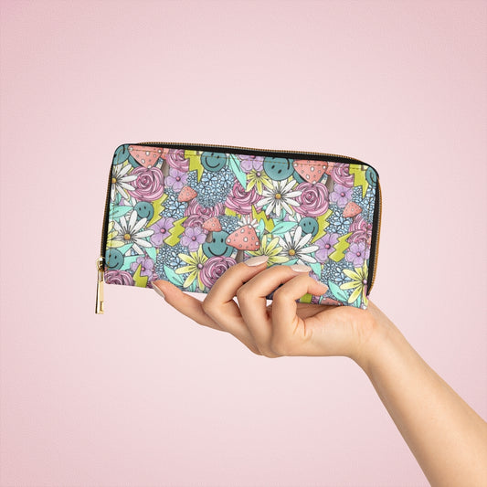 Funky Zipper Wallet
