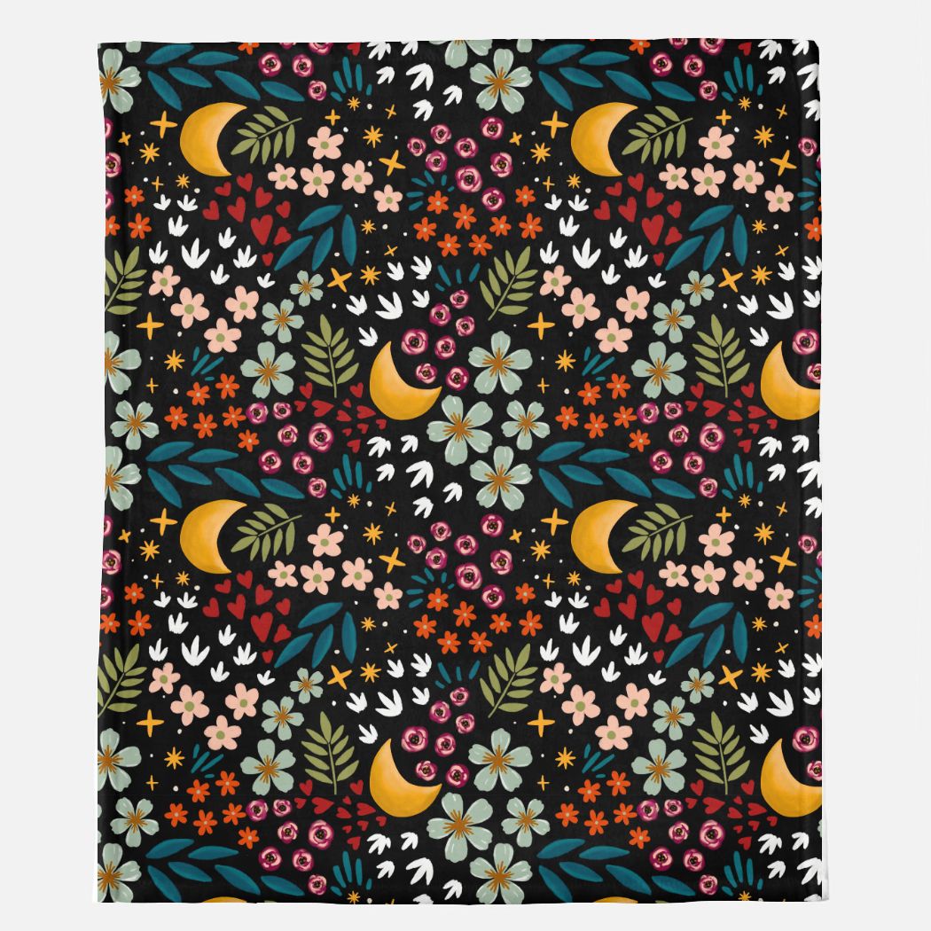 Meet Me At Midnight Minky Blanket