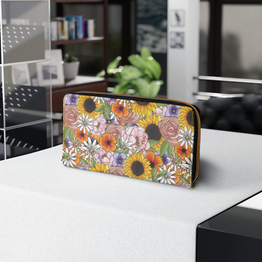 Sunny Zipper Wallet