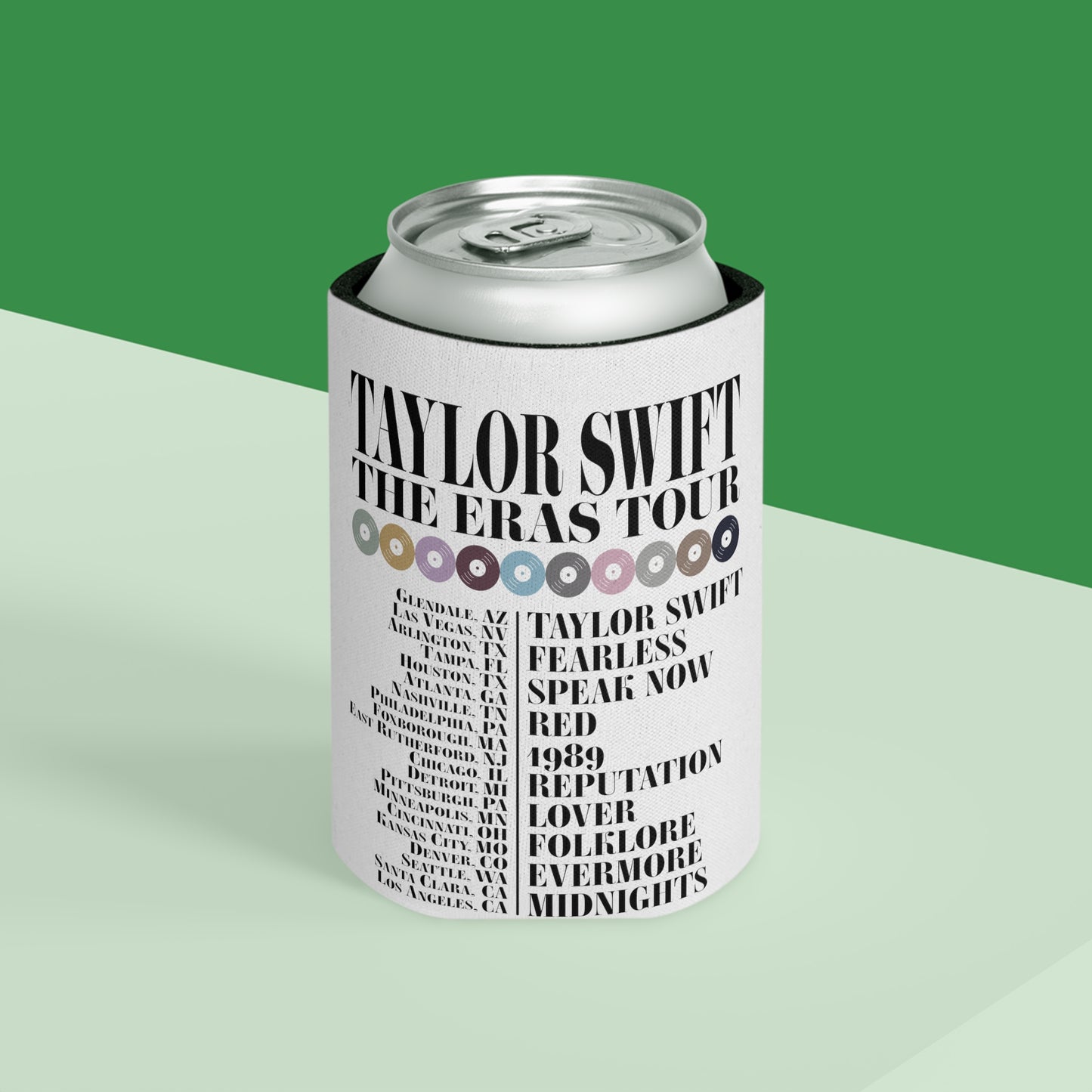 Tour Stop Koozie