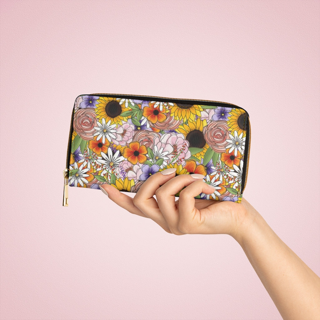 Sunny Zipper Wallet