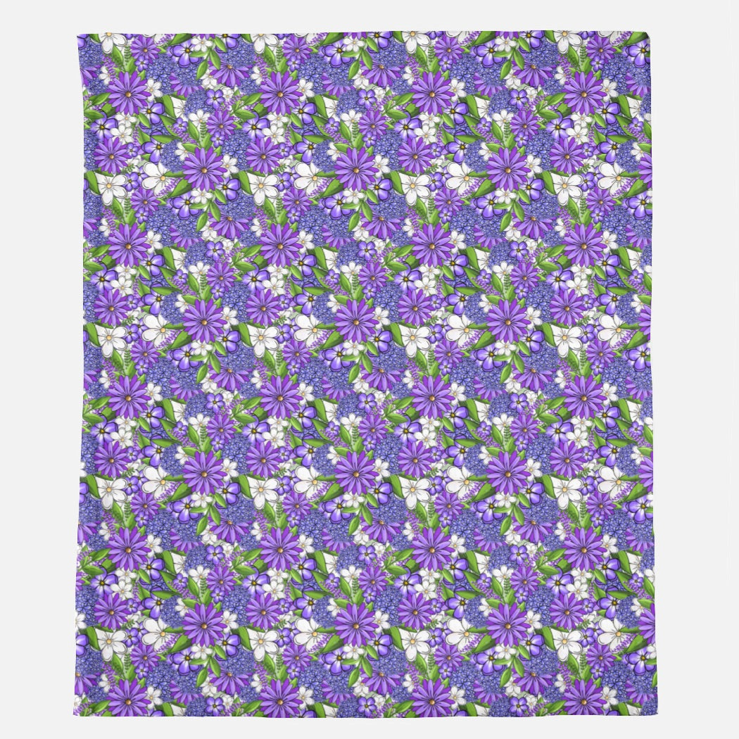 Violet Minky Blanket