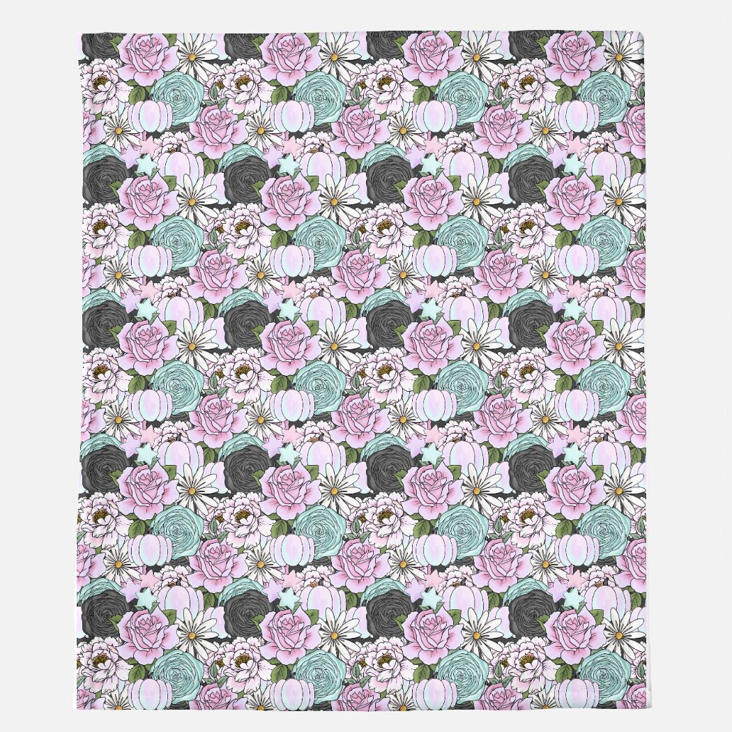Goth Cotton Candy Blanket
