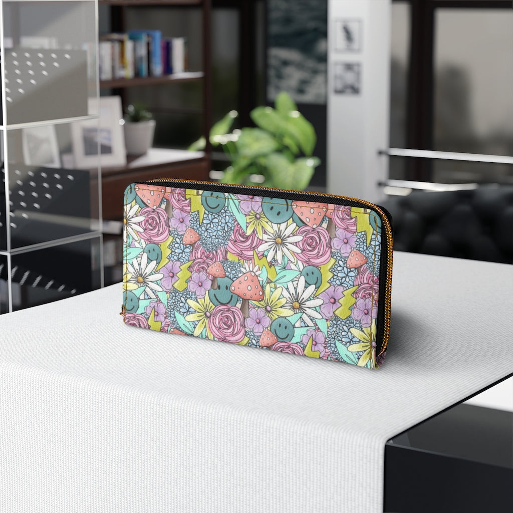 Funky Zipper Wallet
