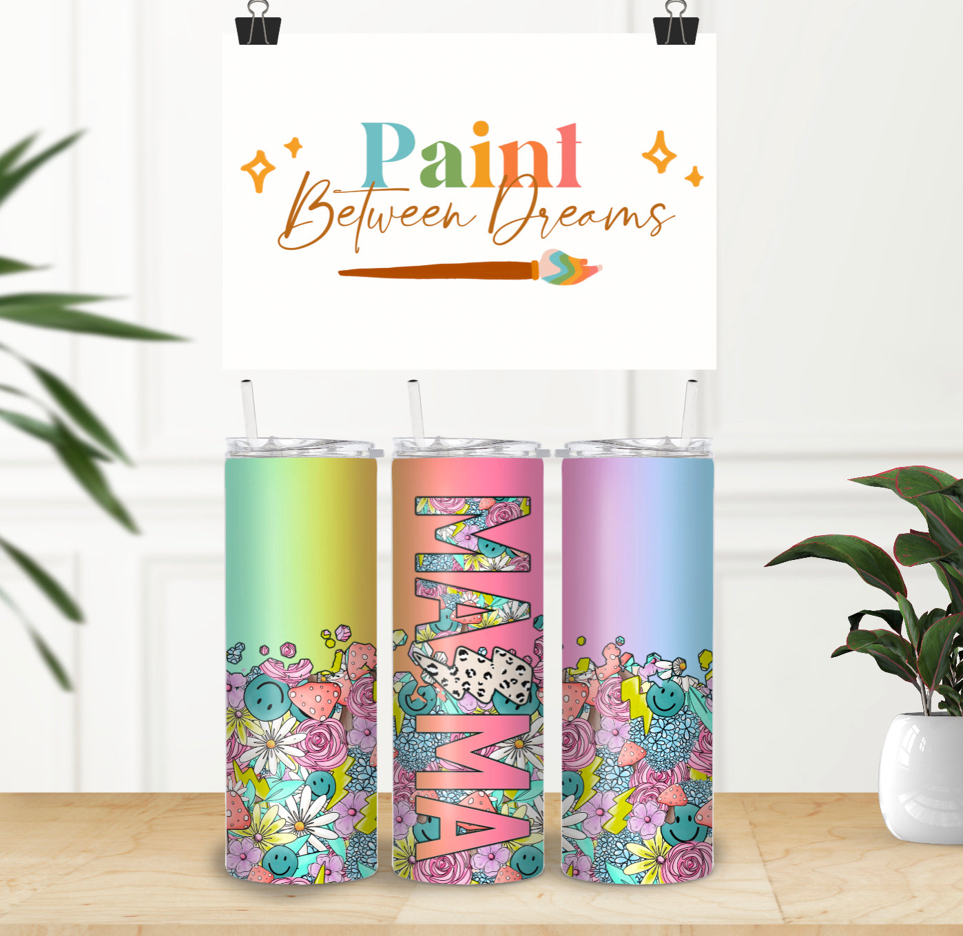 Funky Rainbow Stripe Sublimation Wrap