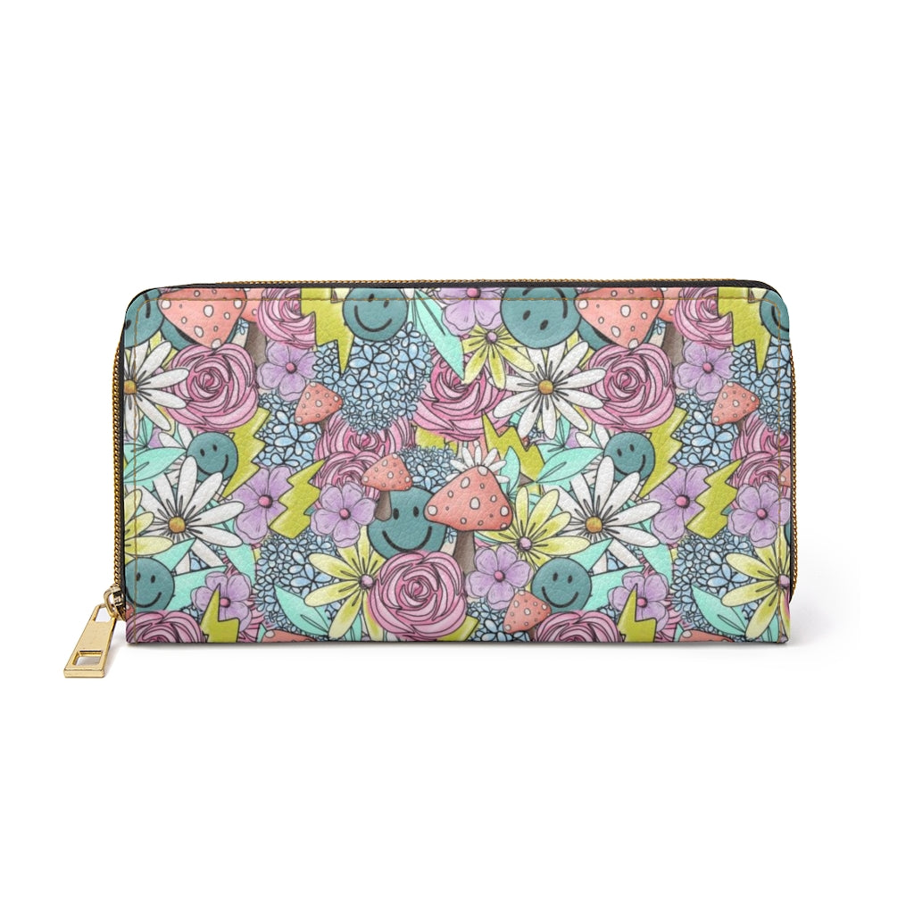 Funky Zipper Wallet