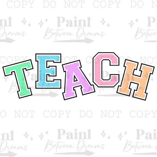 Teach - Pastel