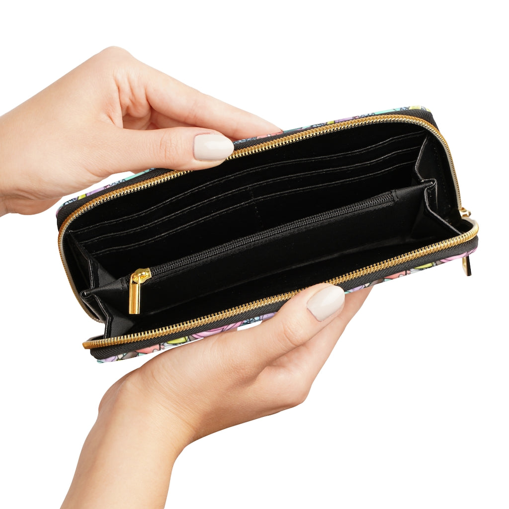 Funky Zipper Wallet