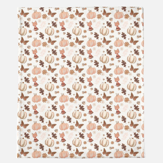 Hello Autumn Minky Blanket
