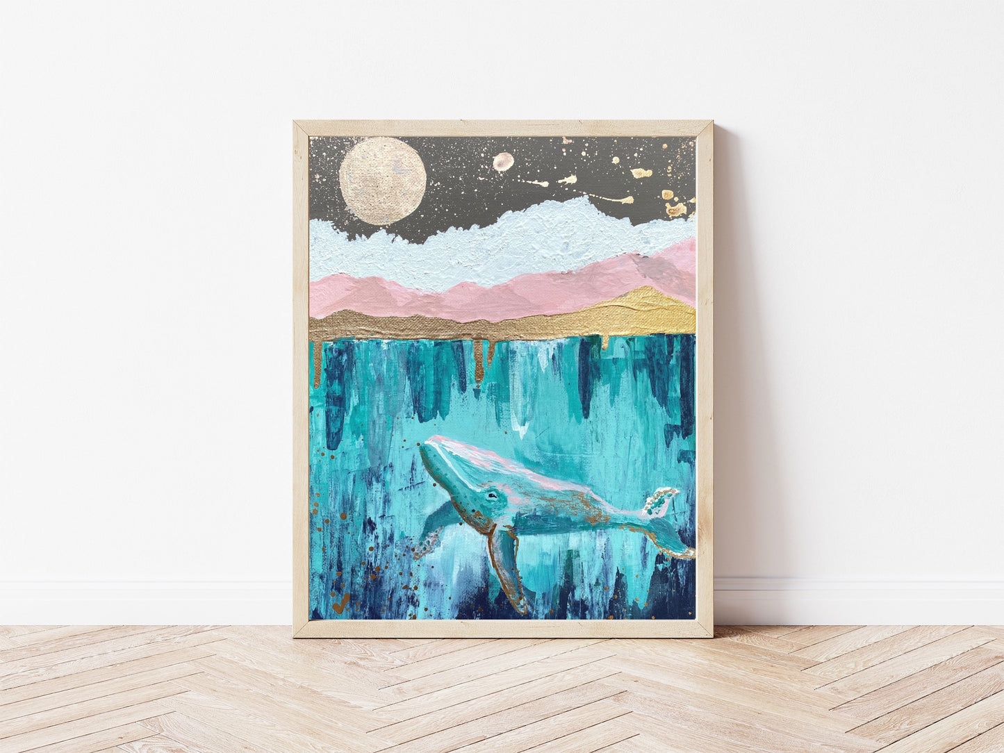 Mountain, Desert, Ocean Boho Art Prints