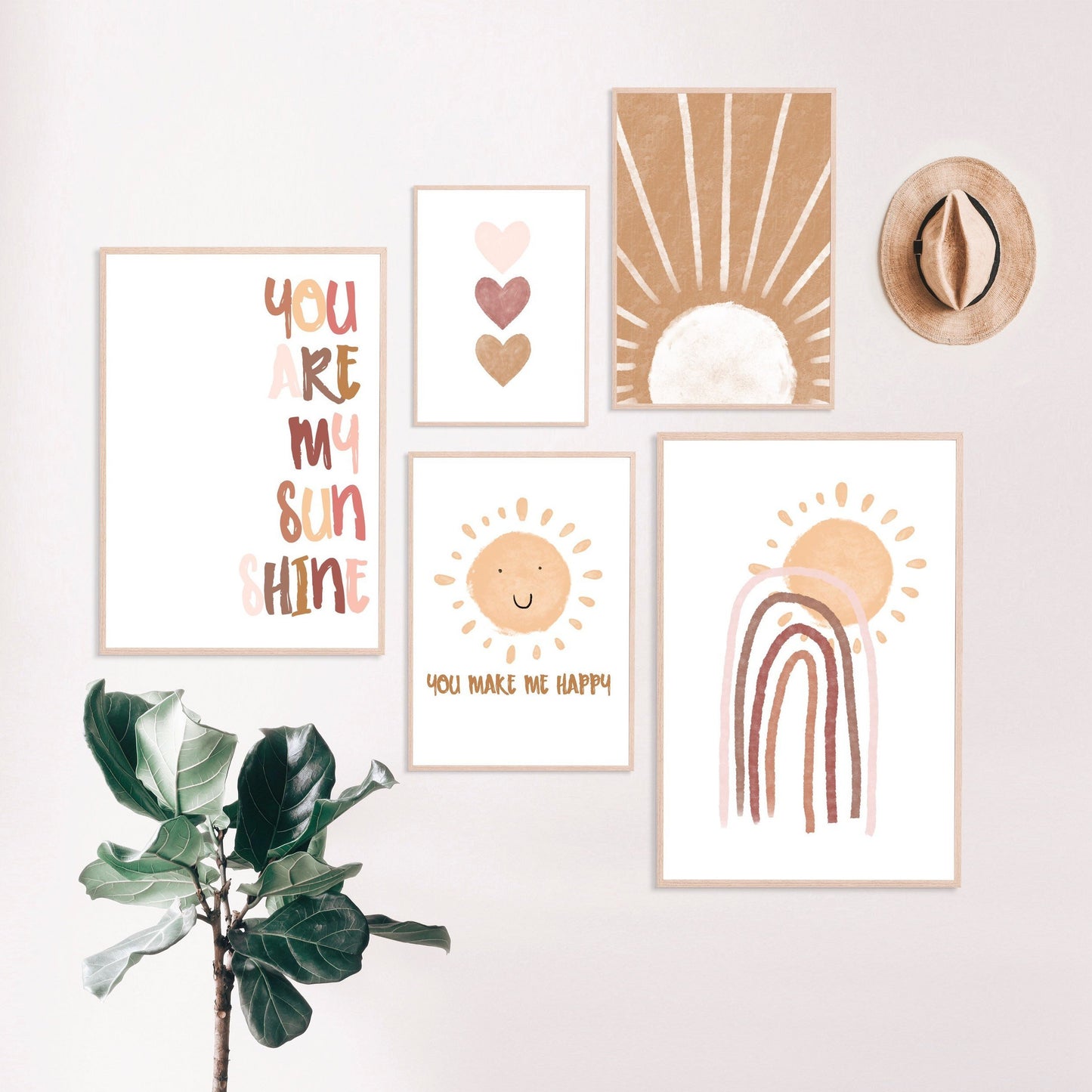 Blush Nursery Prints