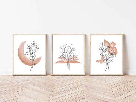 Blush Boho Prints