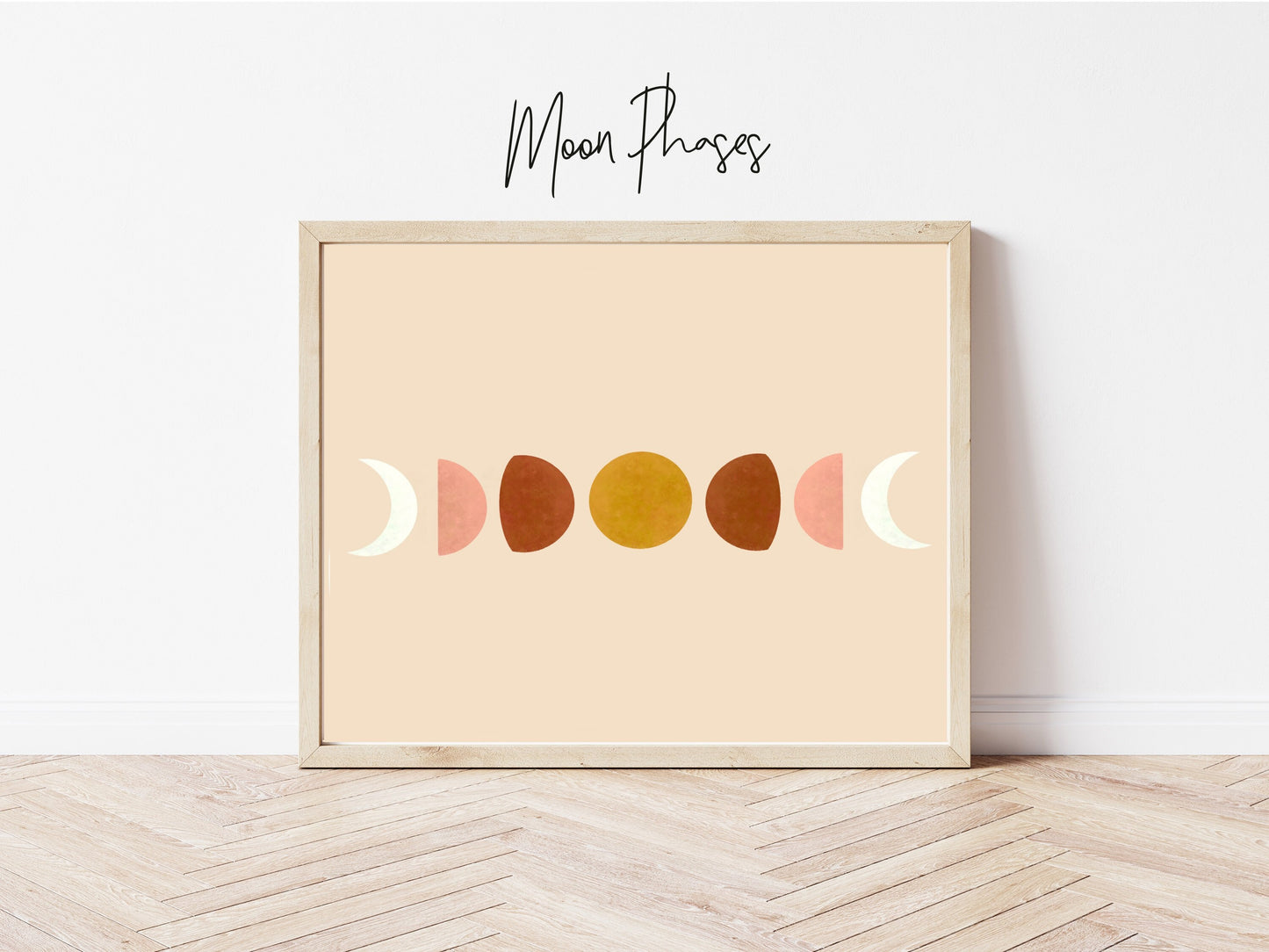 Boho Desert Moon Prints