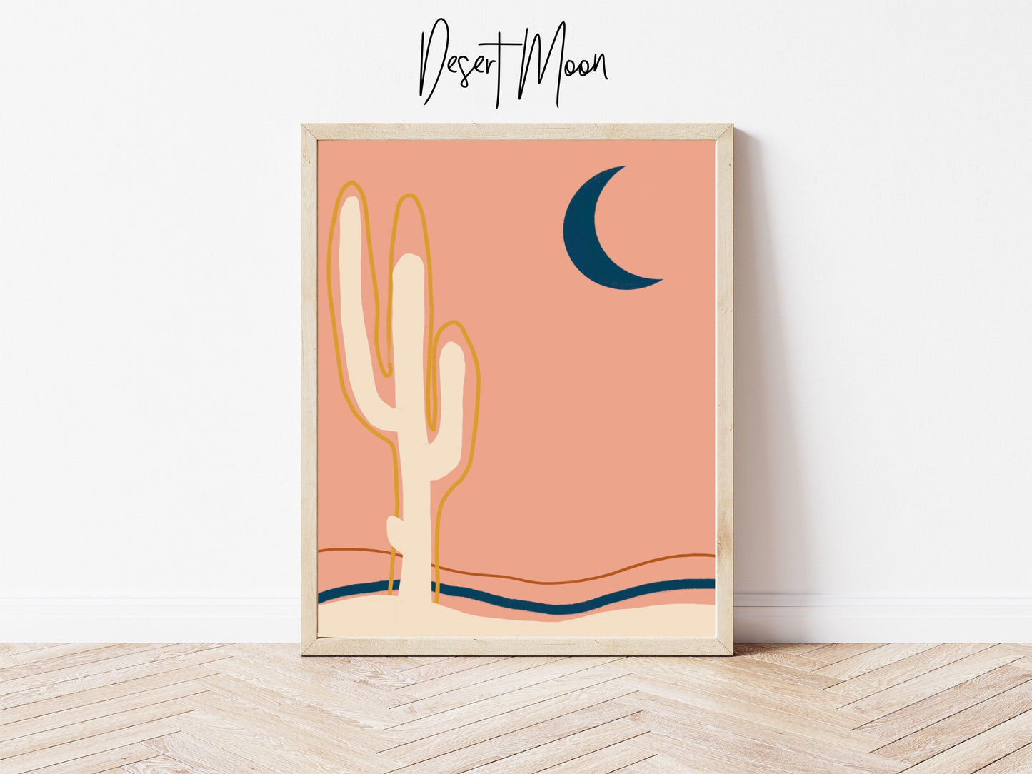 Boho Desert Moon Prints
