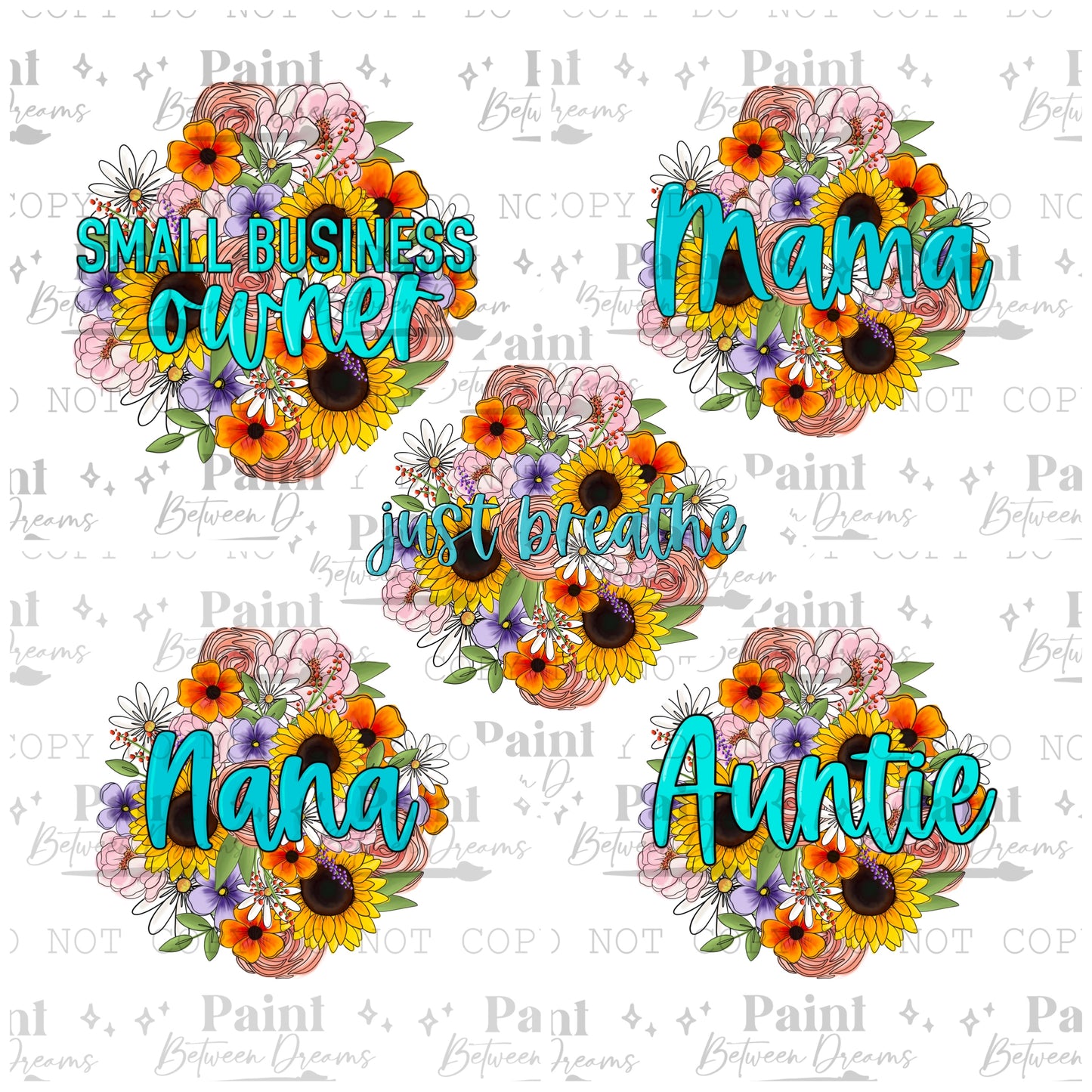 Mama/Nana/Auntie/Just Breathe Bundle